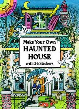 Make Your Own Haunted House with 36 Stickers