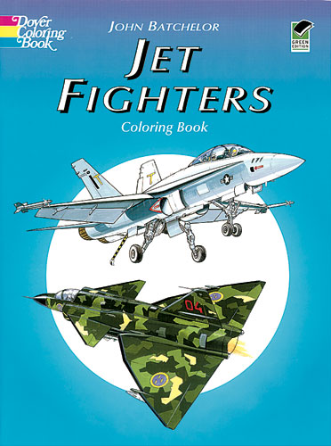 Jet Fighters Coloring Book