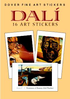 Dali - 16 Art Stickers
