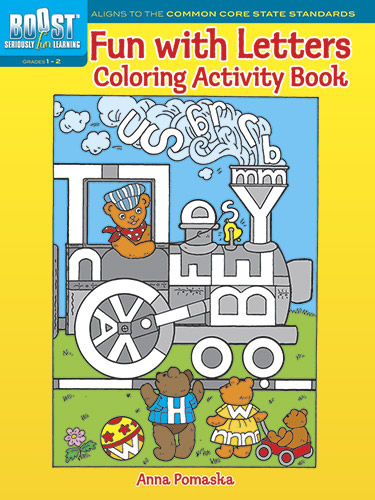 BOOST Fun with Letters Coloring Activity Book