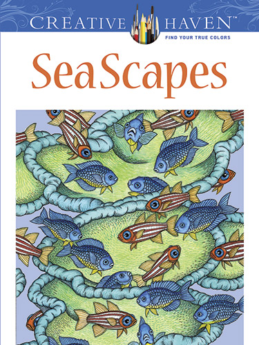 Creative Haven SeaScapes Coloring Book
