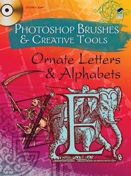 Photoshop Brushes & Creative Tools: Ornate Letters and Alphabets