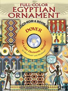 Full-Color Egyptian Ornament CD-ROM and Book