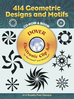 414 Geometric Designs and Motifs CD-ROM and Book