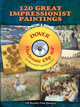 120 Great Impressionist Paintings CD-ROM and Book
