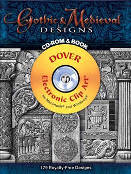 Gothic and Medieval Designs CD ROM and Book