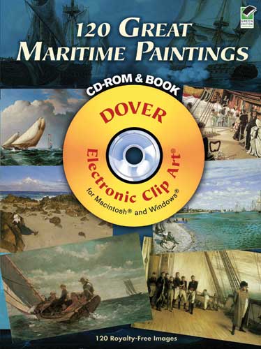120 Great Maritime Paintings CD-ROM and Book