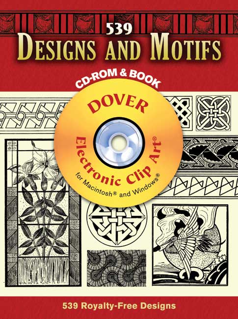 539 Designs and Motifs CD ROM and Book
