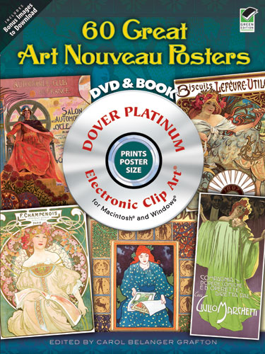 60 Great Art Nouveau Posters Platinum DVD and Book
