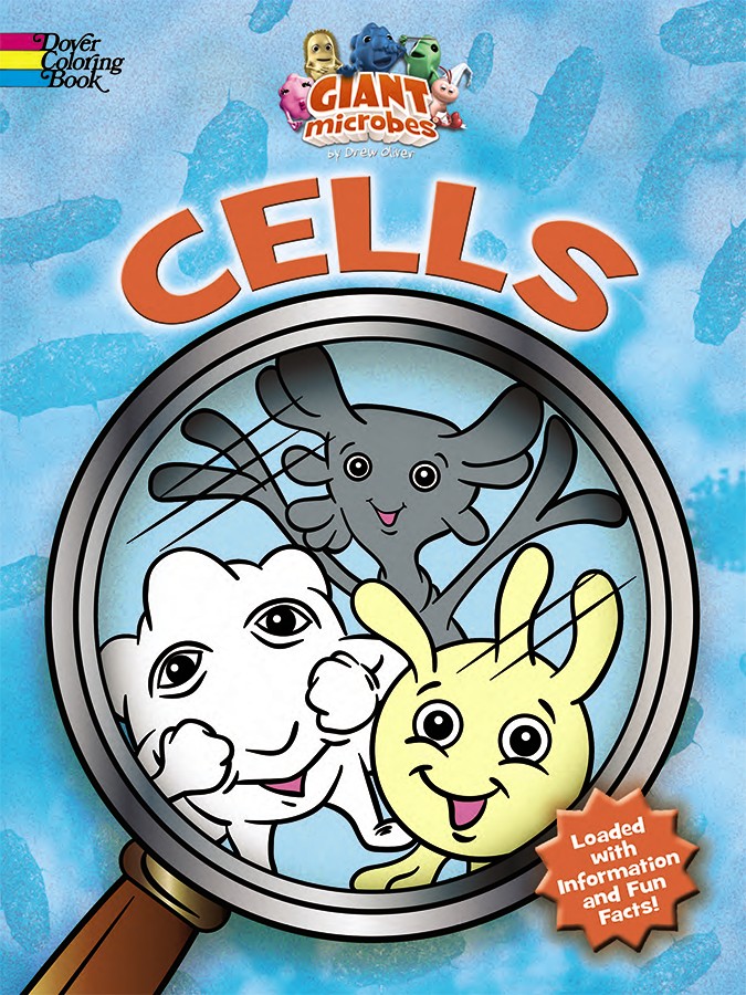 GIANTmicrobes -- Cells Coloring Book
