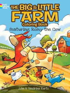 The Big & Little Farm Coloring Book