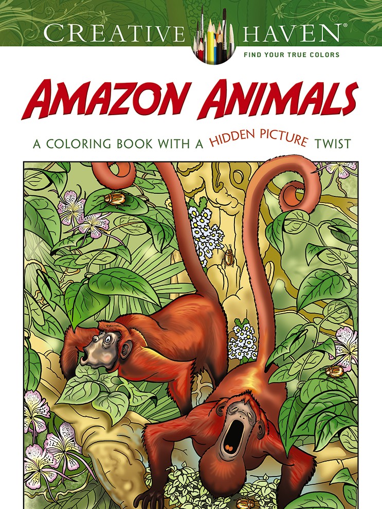 Creative Haven Amazon Animals