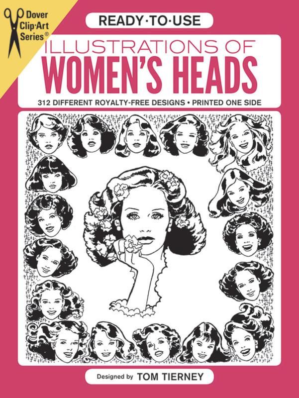 Ready To Use Illustrations of Womens Heads
