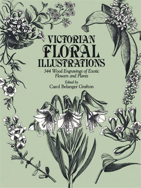 Victorian Floral Illustrations Dover Books