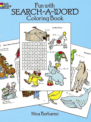 Fun with Search-a-Word Coloring Book
