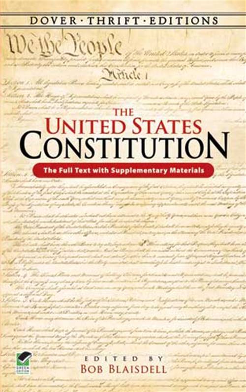 The United States Constitution Dover Books