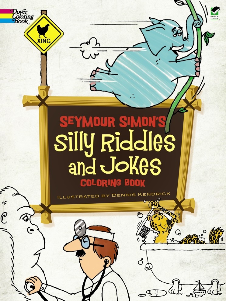 Seymour Simon's Silly Riddles and Jokes Coloring Book