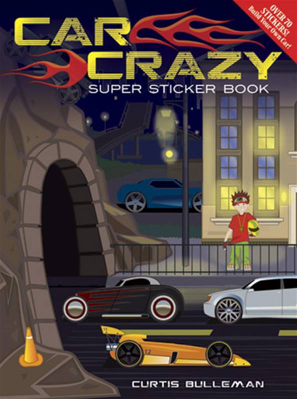 Car Crazy : Super Sticker Book
