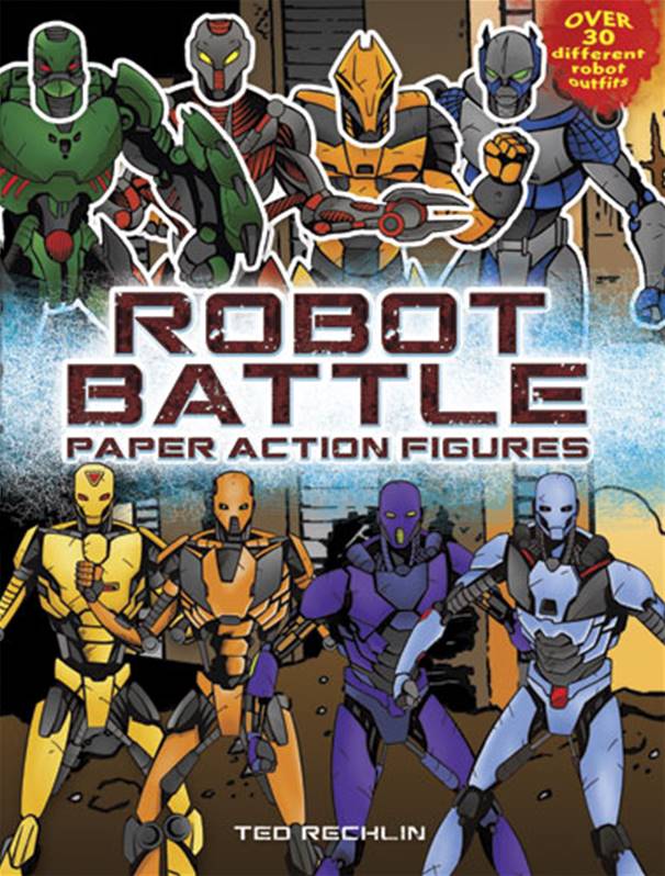Robot Battle Paper Action Figures