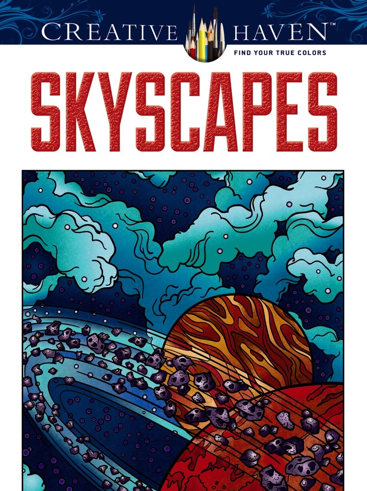 Creative Haven Skyscapes Coloring Book