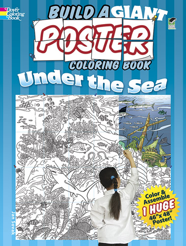 Build a Giant Poster Coloring Book--Under the Sea