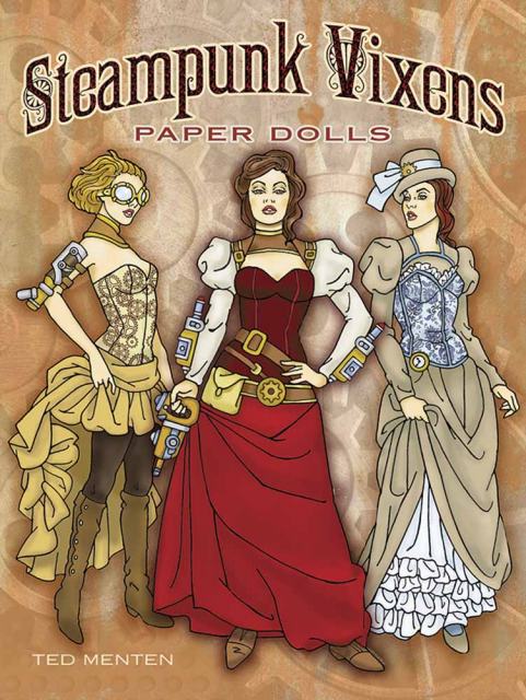 Steampunk Vixens Paper Dolls Dover Books
