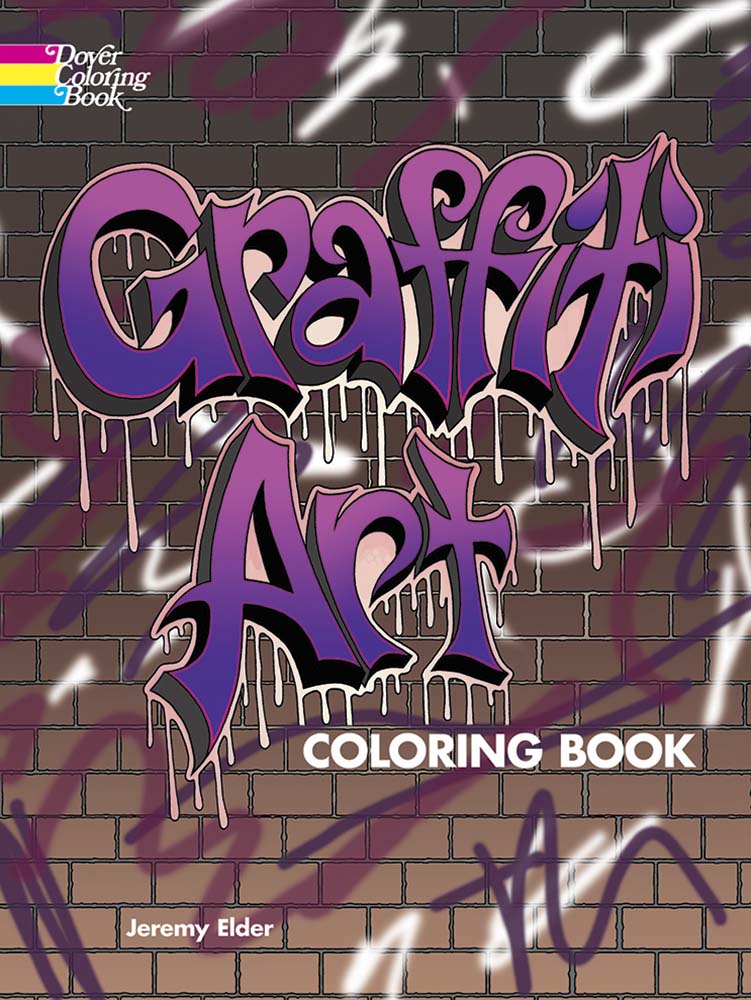 Graffiti Art Coloring Book Dover Books