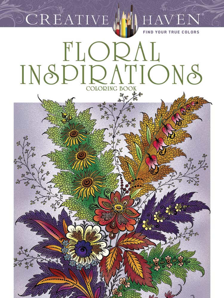 Creative Haven Floral Inspirations Coloring Book