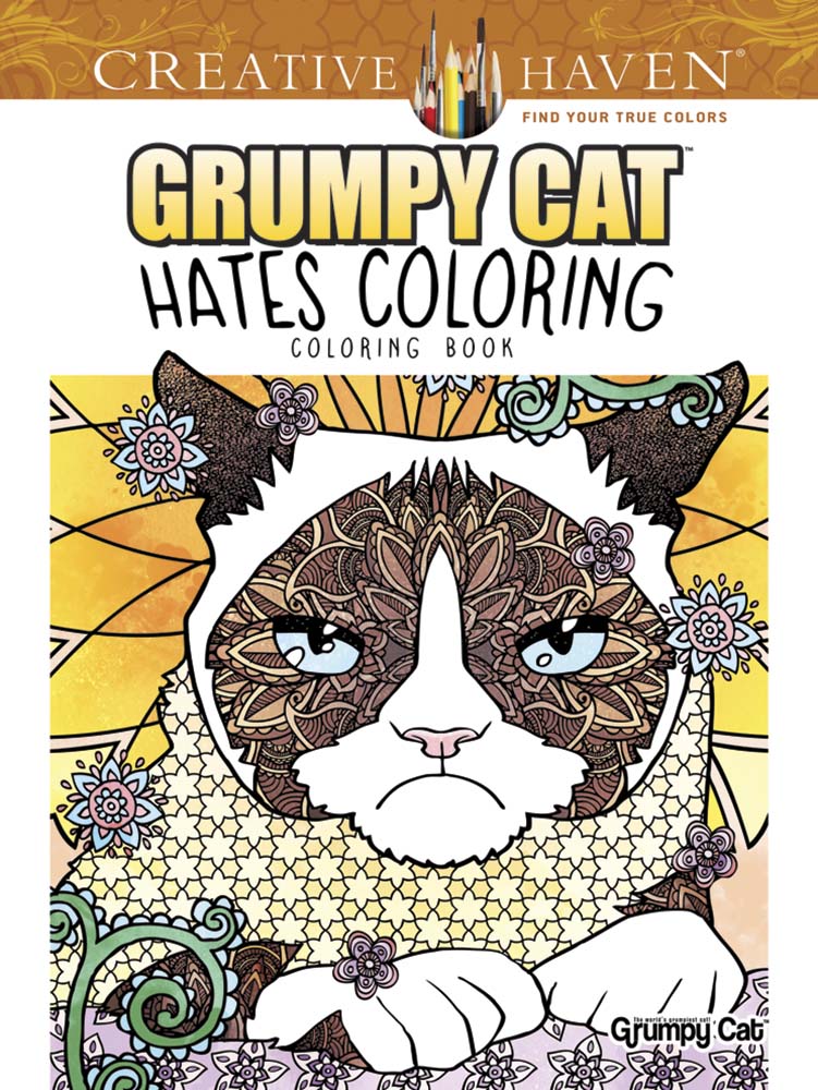Creative Haven Grumpy Cat Hates Coloring