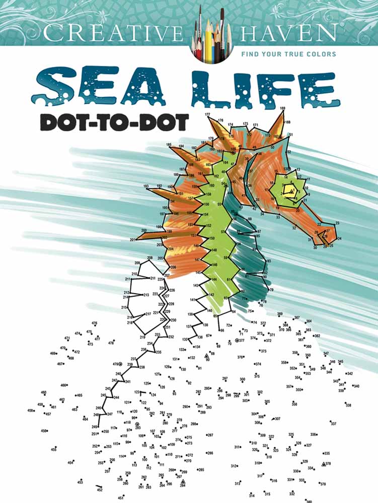 Creative Haven Sea Life Dot-to-Dot