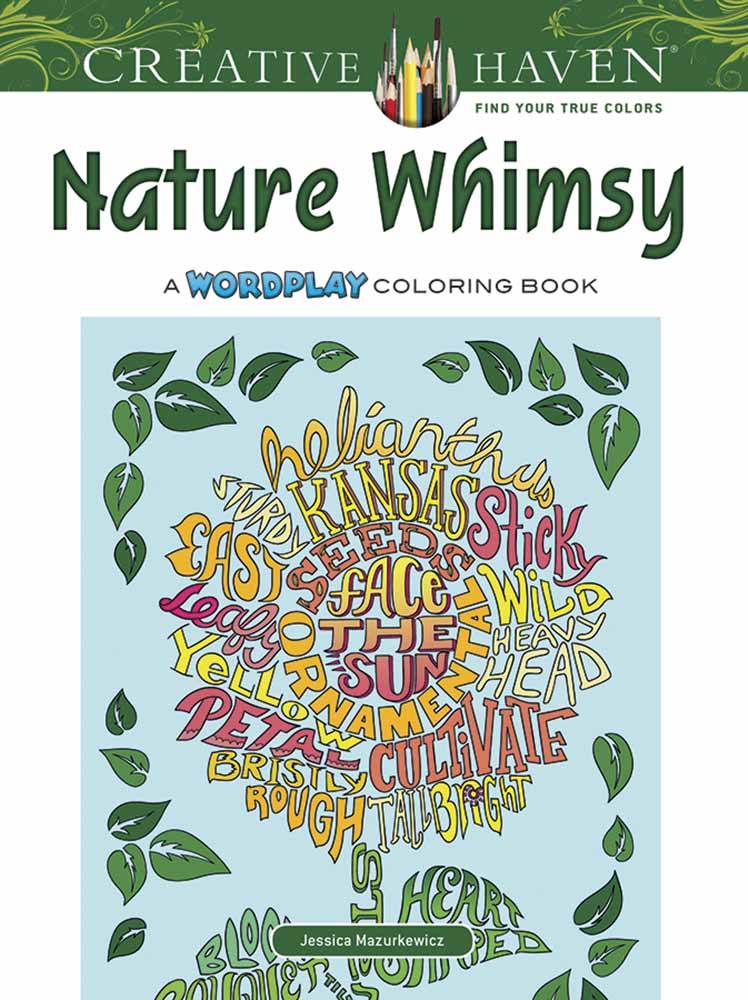 Creative Haven Nature Whimsy Coloring Book