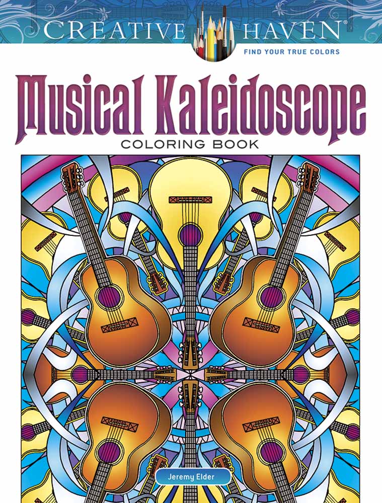 Creative Haven Musical Kaleidoscope Coloring Book