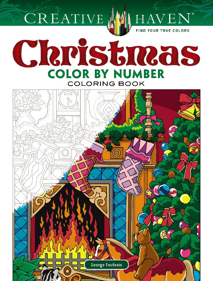 Creative Haven Christmas Color by Number