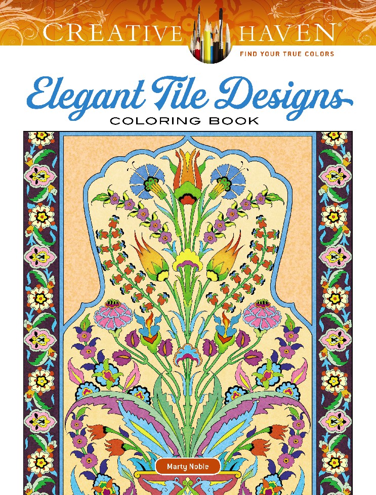 Creative Haven Elegant Tile Designs Coloring Book