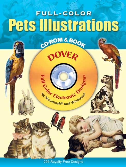 Full Colour Pets Illustrations Cd Rom And Book