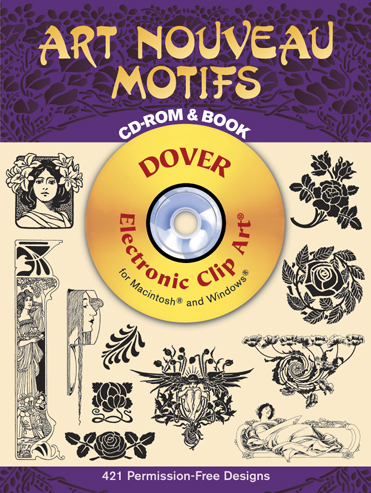 Art Nouveau Motifs CD-Rom Book