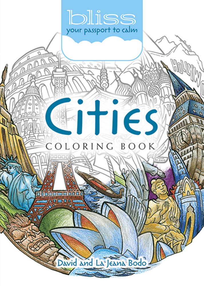 BLISS Cities Coloring Book