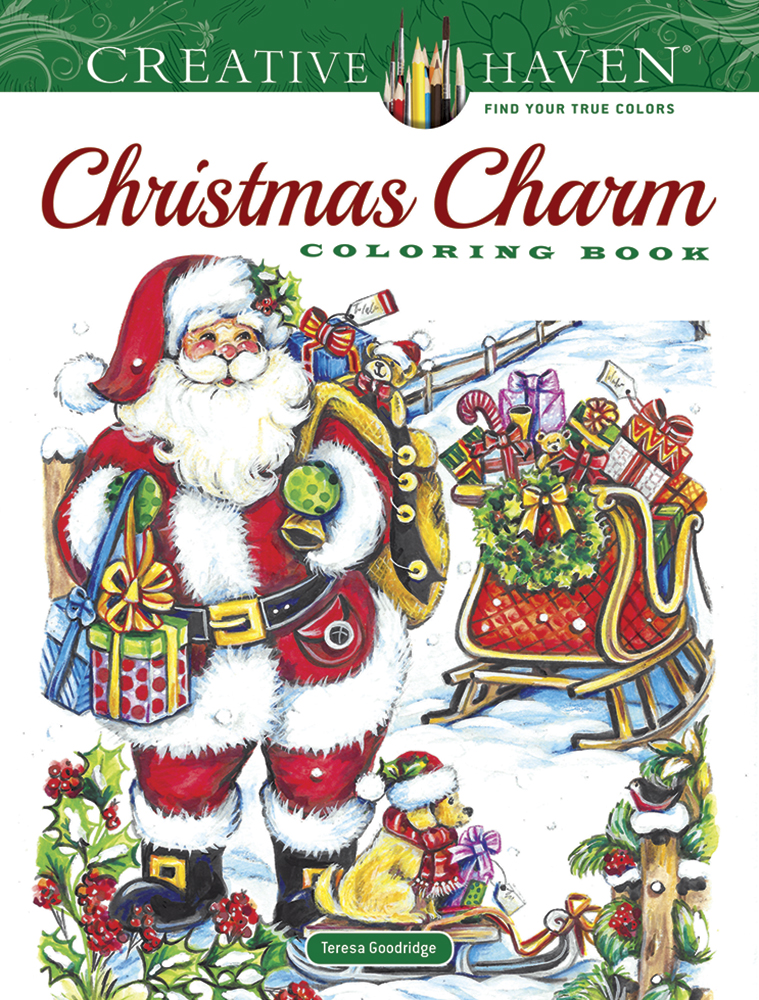 Creative Haven Christmas Charm Coloring Book - Dover Books