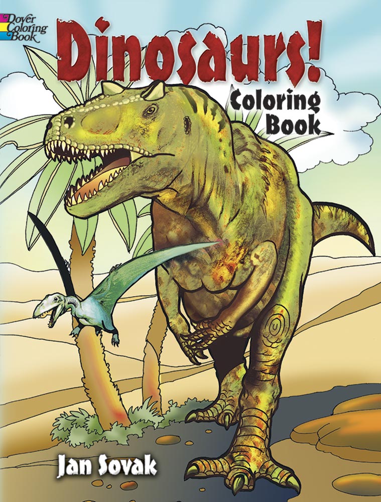 Dinosaurs! Coloring Book - Dover Books