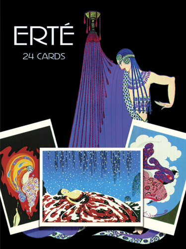 Erté Postcards in Full Color