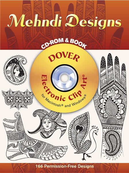Mehndi Designs CD-ROM and Book - Dover Books