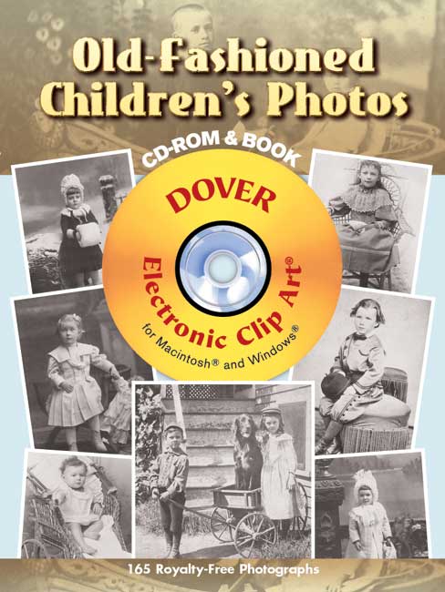 Old-Fashioned Childrens Photos CD-ROM and Book