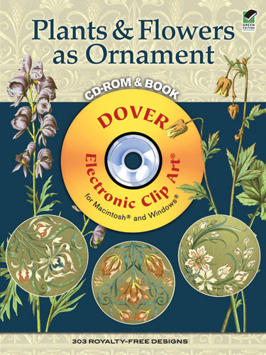 Plants & Flowers as Ornament CD-ROM and Book