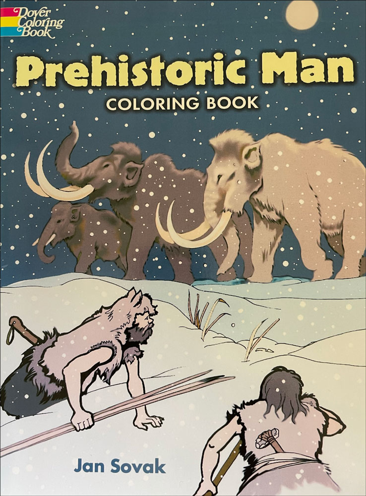 Prehistoric Man Coloring Book