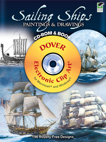 Sailing Ships Paintings and Drawings CD-ROM and Book