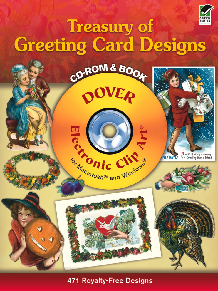 Treasury of Greeting Card Designs CD-ROM and Book