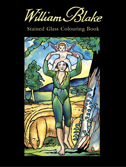 William Blake Stained Glass Coloring Book