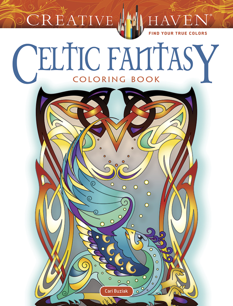 Creative Haven Celtic Fantasy Coloring Book - Dover Books