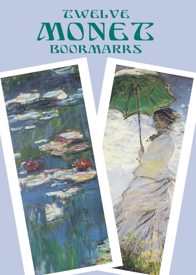 Twelve Monet Bookmarks