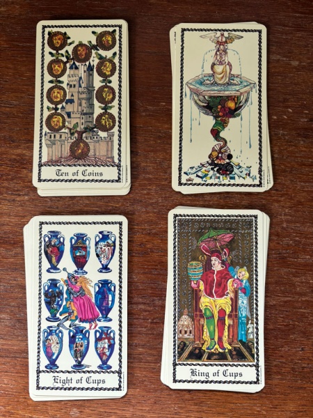 The Medieval Scapini Tarot - Dover Books